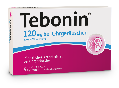 Tebonin® 120 mg bei Ohrgeräuschen